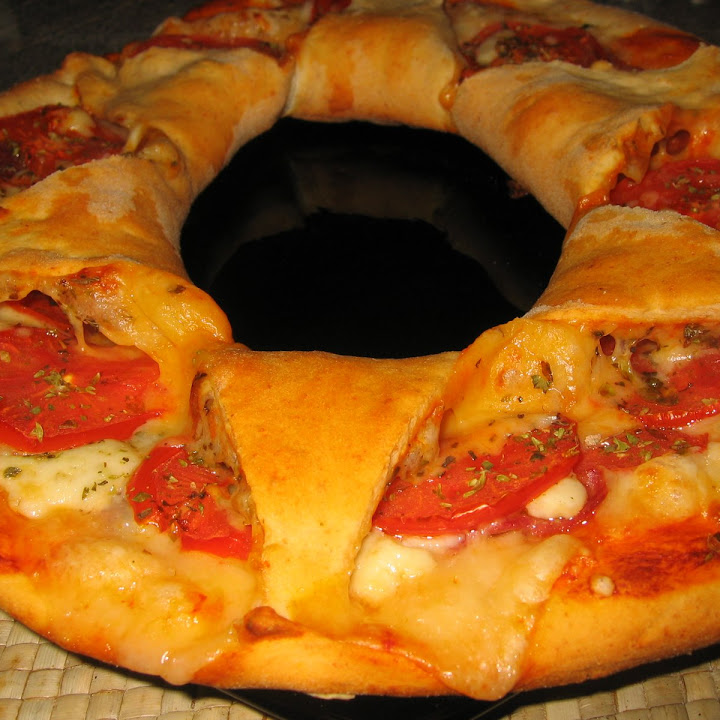 Pizza calzone tipo telepizza o Pizza Hut Las pizzas de Mabel
